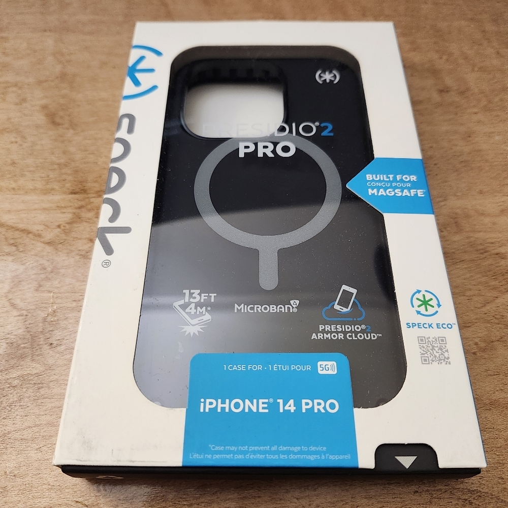 Speck Presidio 2 Pro Magnetic Case for Apple iPhone 14 Pro (6.1") - Black